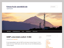 Tablet Screenshot of fotoschule.westbild.de